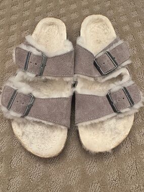 Birkenstock Arizona Shearling Sandal